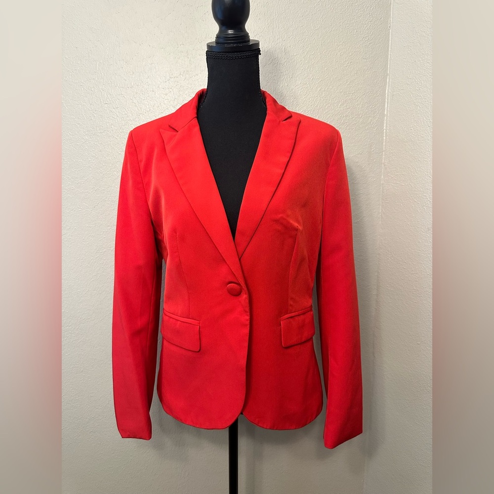 Red blazer